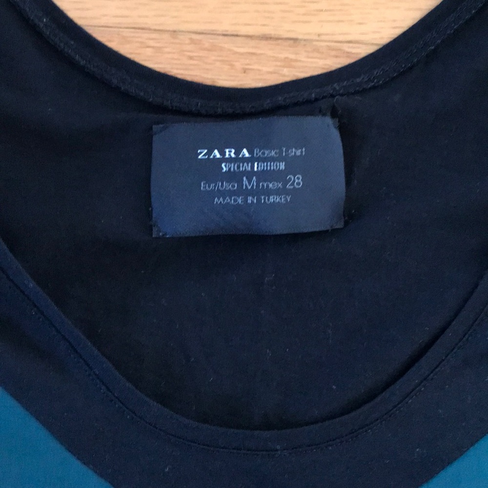 ZARA basic black tee - Picture 4 of 4